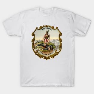 1876 Virginia Coat of Arms T-Shirt